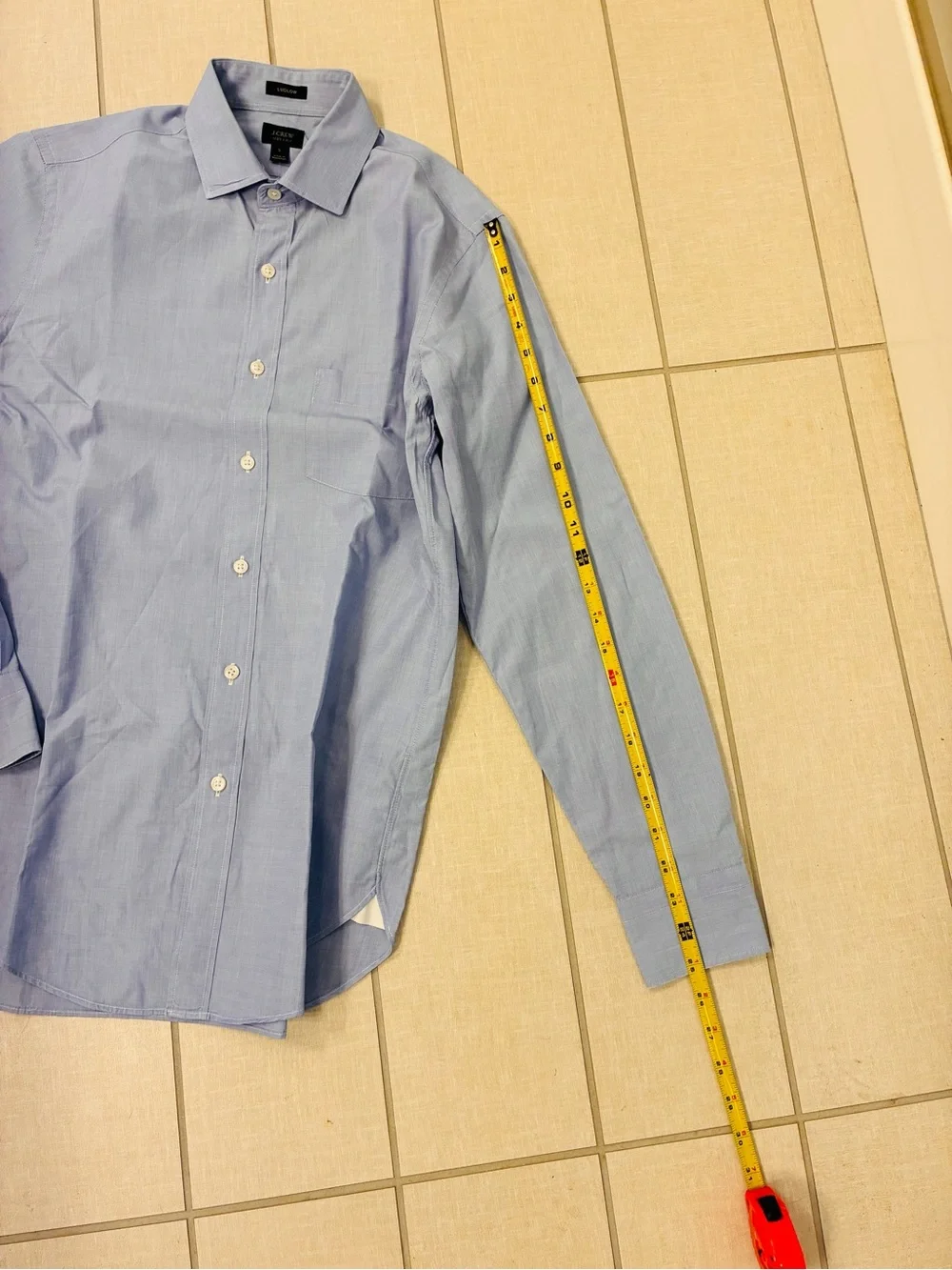 Set of 2 - J. Crew Ludlow Spread Collar Cottin Poplin Dress Shirt S $148